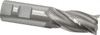 OSG 1", 2" LOC, 1" Shank Diam, 4-1/2" OAL, 4 Flute, Vanadium High Speed Steel Square End Mill Single End, Uncoated, Spiral Flute, 30° Helix, Centercutting, Right Hand Cut, Right Hand Flute, Series 574 5743900 - 00609826