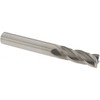 OSG 3/8", 1-1/8" LOC, 3/8" Shank Diam, 3" OAL, 4 Flute, Solid Carbide Square End Mill Single End, Uncoated, Spiral Flute, 30° Helix, Centercutting, Right Hand Cut, Right Hand Flute, Series 464 464-3750 - 02733889