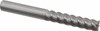 OSG 7/16", 2" LOC, 7/16" Shank Diam, 4" OAL, 5 Flute, Solid Carbide Square End Mill Single End, Uncoated, Spiral Flute, 45° Helix, Centercutting, Right Hand Cut, Right Hand Flute, Series 455C 455-4377 - 44837821