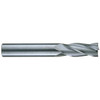 RobbJack 5/8", 7/8" LOC, 5/8" Shank Diam, 3-1/2" OAL, 4 Flute, Solid Carbide Square End Mill Single End, Uncoated, Spiral Flute, 30° Helix, Centercutting, Right Hand Cut, Right Hand Flute, Series TS-401 TS-401-20 - 03035128