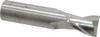 RobbJack 3/4", 1" LOC, 3/4" Shank Diam, 3-1/2" OAL, 2 Flute, Solid Carbide Square End Mill Single End, Uncoated, Spiral Flute, 30° Helix, Centercutting, Right Hand Cut, Right Hand Flute, Series S1-201 S1-201-24 - 02492114