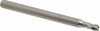 KYOCERA SGS 3/32", 9/64" LOC, 1/8" Shank Diam, 1-1/2" OAL, 4 Flute, Solid Carbide Square End Mill Single End, Uncoated, 30° Helix, Centercutting, Series 1820 00435 - 75862615