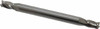 KYOCERA SGS 7/64", 3/16" LOC, 1/8" Shank Diam, 1-1/2" OAL, 4 Flute, Solid Carbide Square End Mill Double End, Uncoated, Spiral Flute, 30° Helix, Centercutting, Right Hand Cut, Right Hand Flute, Series 14 31411 - 32159071
