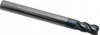 KYOCERA SGS 1/4", 1/2" LOC, 1/4" Shank Diam, 2-1/2" OAL, 4 Flute, Solid Carbide Square End Mill Single End, AlTiN Finish, Spiral Flute, Variable Helix, Right Hand Cut, Right Hand Flute, Series Z1 36416 - 88412432