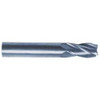 KYOCERA SGS 19/64", 13/16" LOC, 5/16" Shank Diam, 2-1/2" OAL, 4 Flute, Solid Carbide Square End Mill Single End, TiN Finish, Spiral Flute, 30° Helix, Centercutting, Right Hand Cut, Right Hand Flute, Series 1 39137 - 32136194