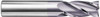 KYOCERA SGS 9/32", 3/4" LOC, 5/16" Shank Diam, 2-1/2" OAL, 4 Flute, Solid Carbide Square End Mill Single End, TiCN Finish, Spiral Flute, 30° Helix, Centercutting, Right Hand Cut, Right Hand Flute, Series 54 35507 - 00074609