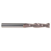 KYOCERA SGS 3/4", 2-1/4" LOC, 3/4" Shank Diam, 5" OAL, 2 Flute, Solid Carbide Square End Mill Single End, TiCN Finish, Spiral Flute, 30° Helix, Centercutting, Right Hand Cut, Right Hand Flute, Series 3L 31818 - 67622217