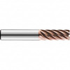 KYOCERA SGS 1", 2-1/2" LOC, 1" Shank Diam, 5-1/2" OAL, 7 Flute Solid Carbide Square End Mill Single End, Ti-NAMITE-M Finish, Spiral Flute, 37° Variable Helix, Right Hand Cut, Right Hand Flute, Regular Length 77293 - 15162175