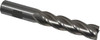 Value Collection 3/4", 3" LOC, 3/4" Shank Diam, 5-1/4" OAL, 4 Flute, Cobalt Square End Mill Single End, Uncoated, Spiral Flute, 30° Helix, Centercutting, Right Hand Cut, Right Hand Flute 723-3313 - 01882489
