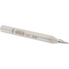 Accupro 10° per Side 3/64" Small End Diam 1/4" LOC 3-Flute Solid Carbide Tapered Ball End Mill Uncoated, 1/4" Shank Diam, 2-1/2" OAL, 0.023" Nose Radius, 30° Helix, Spiral Flute, Centercutting 12177665 - 79403432