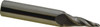 Accupro 10° per Side 3/32" Small End Diam 1" LOC 3-Flute Solid Carbide Tapered Ball End Mill Uncoated, 1/2" Shank Diam, 3" OAL, 3/64" Nose Radius, 30° Helix, Spiral Flute, Centercutting 12177667 - 79403457