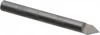 Accupro 60° 5/32" Diam 1-1/2" OAL Conical Point Engraving Cutters Uncoated, 3/16" LOC, 1 Flute, Solid Carbide 01787100 - 01787100