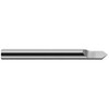 Harvey Tool 60° 3/16" Diam 2" OAL Pointed Engraving Cutters Uncoated, 1 Flute, Solid Carbide 30020 - 08982498