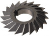 Value Collection 3° 3" Cut Diam, 5/8" Cut Width, 1" Arbor, High Speed Steel Double-Angle Cutter Uncoated 328-5328 - 03205325