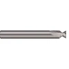 Harvey Tool 48° 2mm Cut Diam, 0.047" Cut Width, Solid Carbide Dovetail Cutter Uncoated, 1/8" Shank Diam, 1-1/2" OAL, 2 Teeth, 0.015" Corner Radius 23807 - 85188589