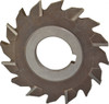 KEO 3" Diam x 3/16" Face Width Staggered Tooth Side Milling Cutter 1" Arbor Hole, High Speed Steel, Uncoated, 16 Teeth 00060 - 44095859
