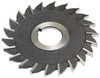 KEO 3" Diam x 3/8" Face Width Straight Tooth Side Milling Cutter 1" Arbor Hole, High Speed Steel, Uncoated, 20 Teeth 05160 - 44105526