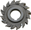 KEO 3" Diam x 1/2" Face Width Staggered Tooth Side Milling Cutter 1" Arbor Hole, High Speed Steel, Uncoated, 16 Teeth 00240 - 44096204
