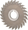 KEO 5" Diam x 1/4" Face Width Straight Tooth Side Milling Cutter 1-1/4" Arbor Hole, High Speed Steel, Uncoated, 26 Teeth 05630 - 44106458