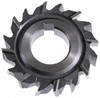 KEO 3" Diam x 7/8" Face Width Staggered Tooth Side Milling Cutter 1-1/4" Arbor Hole, High Speed Steel, Uncoated, 18 Teeth 00370 - 44096469