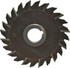 KEO 6" Diam x 1/4" Face Width Staggered Tooth Side Milling Cutter 1-1/4" Arbor Hole, High Speed Steel, Uncoated, 24 Teeth 01730 - 44099505