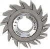 Made in USA 2" Diam x 3/8" Face Width Straight Tooth Side Milling Cutter 5/8" Arbor Hole, High Speed Steel, Uncoated, 14 Teeth SM2375 - 73012254