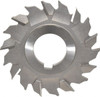 Made in USA 3" Diam x 3/16" Face Width Staggered Tooth Side Milling Cutter 1" Arbor Hole, High Speed Steel, Uncoated, 18 Teeth STM3187 - 73033128