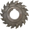 Made in USA 3" Diam x 5/16" Face Width Staggered Tooth Side Milling Cutter 1" Arbor Hole, High Speed Steel, Uncoated, 18 Teeth STM3312 - 73033201