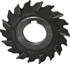 Made in USA 3" Diam x 3/16" Face Width Staggered Tooth Side Milling Cutter 1" Arbor Hole, Cobalt, Uncoated, 18 Teeth CSTM3187 - 72983125