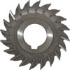 Made in USA 3" Diam x 1/4" Face Width Straight Tooth Side Milling Cutter 1" Arbor Hole, Cobalt, Uncoated, 20 Teeth CSM3250 - 72953169