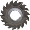 Made in USA 3" Diam x 9/32" Face Width Staggered Tooth Side Milling Cutter 1" Arbor Hole, High Speed Steel, Uncoated, 18 Teeth STM3281 - 73033185