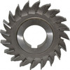 Made in USA 3" Diam x 3/8" Face Width Straight Tooth Side Milling Cutter 1" Arbor Hole, Cobalt, Uncoated, 20 Teeth CSM3375 - 72953243