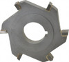 Made in USA 3" Diam x 3/8" Face Width Straight Tooth Side Milling Cutter 1" Arbor Hole, Carbide-Tipped, Uncoated, 6 Teeth 2541-32 - 00362152