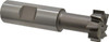 Made in USA 31/32" Diam, 25/64" Wide, High Speed Steel T-Slot Cutter 17/32" Neck Diam, 3/4" Shank Diam, 2-1/16" Shank Length, 3-7/16" OAL, 1/2" Bolt, Uncoated TS125 - 73000325