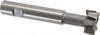 Made in USA 1-1/4" Diam, 5/8" Wide, Cobalt T-Slot Cutter 19/32" Neck Diam, 1-1/8" Neck Length, 3/4" Shank Diam, 5-1/8" OAL, Uncoated CETS12-58 - 00608570