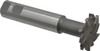 Value Collection 2" Diam, 1/4" Wide, Cobalt T-Slot Cutter 1" Shank Diam, 5-11/16" OAL STC1604 - 03009164