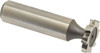 KEO ANSI 406 (Old Std # 7) 3/4" Cut Diam, 1/8" Cut Width, 1/2" Shank, Staggered-Tooth Woodruff Keyseat Cutter High Speed Steel, Uncoated, 2-1/8" OAL, 8 Teeth 64065 - 72468192