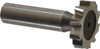 KEO ANSI 809 (Old Std # 18) 1-1/8" Cut Diam, 1/4" Cut Width, 1/2" Shank, Staggered-Tooth Woodruff Keyseat Cutter High Speed Steel, Uncoated, 2-1/4" OAL, 10 Teeth 68095 - 72468341