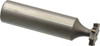 Made in USA ANSI 304 (Old Std # 2) 1/2" Cut Diam, 3/32" Cut Width, 1/2" Shank, Staggered-Tooth Woodruff Keyseat Cutter High Speed Steel, Uncoated, 2.0938" OAL, 8 Teeth STKY375 - 72970023