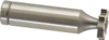 Made in USA ANSI 405 (Old Std # 5) 5/8" Cut Diam, 1/8" Cut Width, 1/2" Shank, Straight-Tooth Woodruff Keyseat Cutter Cobalt, Uncoated, 2-1/8" OAL, 8 Teeth CKY450 - 40606105