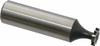 Value Collection ANSI 203 (Old Std # 211) 3/8" Cut Diam, 1/16" Cut Width, 1/2" Shank, Straight-Tooth Woodruff Keyseat Cutter High Speed Steel, Uncoated, 2-1/16" OAL, 6 Teeth C1100203 - 03062114