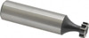 Value Collection ANSI 403 (Old Std # 213) 3/8" Cut Diam, 1/8" Cut Width, 1/2" Shank, Straight-Tooth Woodruff Keyseat Cutter High Speed Steel, Uncoated, 2-1/8" OAL, 6 Teeth C1100403 - 03062130