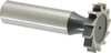 Value Collection ANSI 608 (Old Std # 13) 1" Cut Diam, 3/16" Cut Width, 1/2" Shank, Straight-Tooth Woodruff Keyseat Cutter High Speed Steel, Uncoated, 2-3/16" OAL, 12 Teeth C1100608 - 03060134