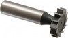 Value Collection ANSI 708 (Old Std # 14) 1" Cut Diam, 7/32" Cut Width, 1/2" Shank, Straight-Tooth Woodruff Keyseat Cutter High Speed Steel, Uncoated, 2.2188" OAL, 12 Teeth C1100708 - 03060142
