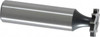 Value Collection ANSI 305 (Old Std # 4) 5/8" Cut Diam, 3/32" Cut Width, 1/2" Shank, Straight-Tooth Woodruff Keyseat Cutter Cobalt, Uncoated, 2.0938" OAL, 8 Teeth C2100305 - 03063047