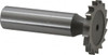 Whitney Tool 1-1/8" Cut Diam, 1/8" Cut Width, 1/2" Shank, Straight-Tooth Woodruff Keyseat Cutter Cobalt, Uncoated, 2-1/8" OAL, 16 Teeth 20211 - 43713379