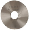 Made in USA 2" Diam x 0.04" Blade Thickness, 1/2" Arbor Hole Diam, 110 Teeth, Solid Carbide Jewelers Saw Uncoated X3J040110 - 83294405