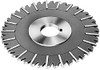 Made in USA 3" Diam x 7/32" Thick Staggered Tooth Side Chip Saw 1" Arbor Hole Diam, High Speed Steel, Uncoated, 28 Teeth, with Keyway STS3218 - 73153140