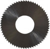 Controx-Neuhauser 1 x 0.02", 3/8" Arbor, 64-Tooth High Speed Steel Slitting & Slotting Saw Uncoated, RH Cut, Straight Teeth, Concave Ground 241011 - 63996730