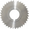 KEO 2-1/2 x 3/64", 7/8" Arbor, 36-Tooth High Speed Steel Slitting & Slotting Saw Uncoated, RH Cut, Straight Teeth, Concave Ground 09210 - 44113009